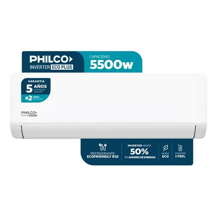 Aire Acondicionado Split Inverter Philco 4730 Fg / 5500 W Eco Plus