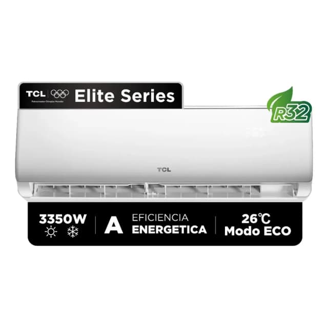 Aire Acondicionado Split TCL Elite Frio Calor On Off 3350W 2900 Frigorías TACA-3350